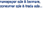 newspaper ads & banners, consumer